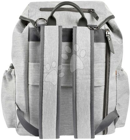 Pelenkázótáskák babakocsikhoz - Pelenkázó hátizsák Vancouver Backpack Heather Grey Beaba  - 2