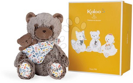 Plüssmacik - Plüss mackó papa kölykével Linoo Bear Dad Plush Oscar Kaloo  - 2