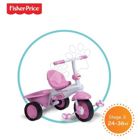 Triciklik 10 hónapos kortól - Tricikli Fisher-Price Elite Pink smarTrike - 3