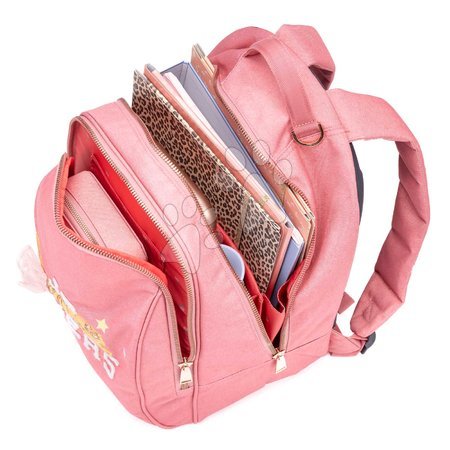 Iskolai hátizsákok - Iskolai hátizsák Backpack James Tutu Tiger Pink Mélange Jeune Premier - 3