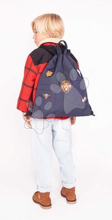 Taschen für Hausschuhe - Schulrucksack für Sport und Schuhe City Bag Big Five Navy Jeune Premier - 3