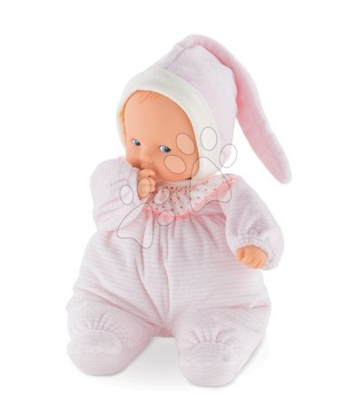 Panenky od 0 měsíců - Panenka Babipouce Pink Striped Mon Doudou Corolle - 2