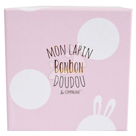 Plyšoví zajíci - Plyšový zajíček Lapin Bonbon Doudou et Compagnie - 2