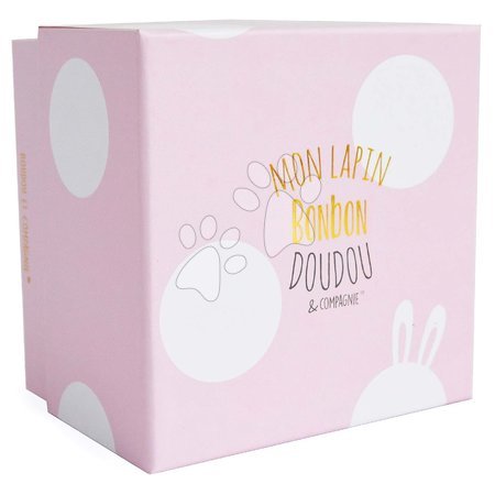 Plyšoví zajíci - Plyšový zajíček Lapin Bonbon Doudou et Compagnie - 3