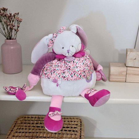 Plyšoví zajíci - Plyšový zajíček Activity Doll Lapin Cerise Doudou et Compagnie - 3