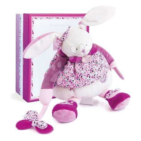 Plyšoví zajíci - Plyšový zajíček Activity Doll Lapin Cerise Doudou et Compagnie - 5