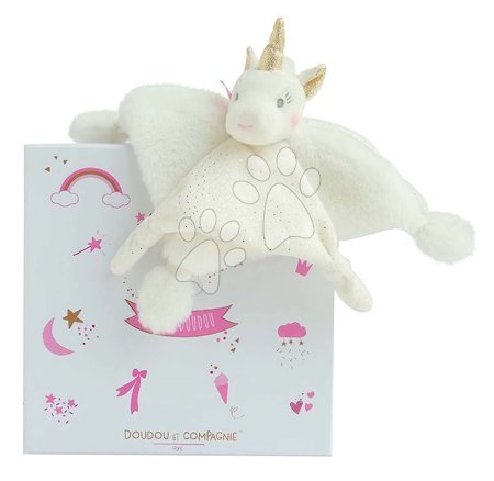 Kuschel- und Einschlafspielzeug - Plüsch-Einhorn Unicorn Lucie la Licorne Doudou et Compagnie - 3