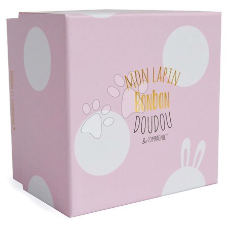 Pluszowe zajączki - Pluszowy zajączek Lapin Bonbon Doudou et Compagnie - 2