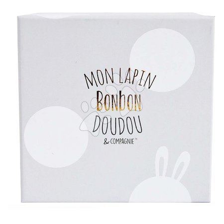 Pluszowe zajączki - Pluszowy zajączek Lapin Bonbon Doudou et Compagnie - 3