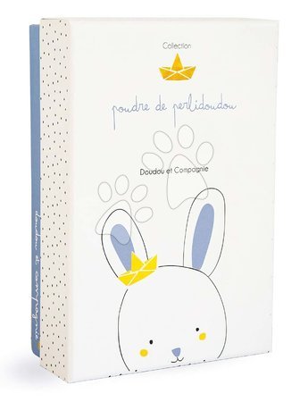 Plyšoví zajíci - Plyšový zajíček s klipem na dudlík Bunny Sailor Perlidoudou Doudou et Compagnie - 4