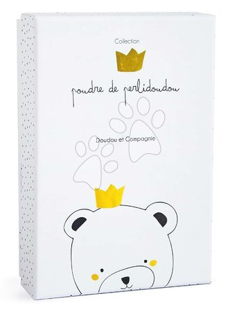 Plišasti medvedki - Plišasti medvedek z obeskom za dudo Bear Little King Perlidoudou Doudou et Compagnie - 5