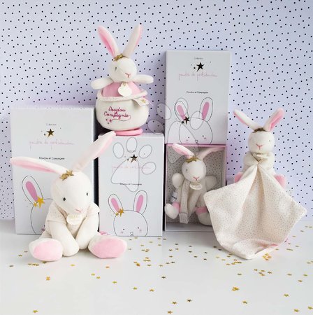 Kuschel- und Einschlafspielzeug - Plüschhase Bunny Star Perlidoudou Doudou et Compagnie - 5