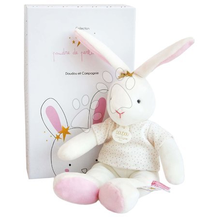 Plišasti zajčki - Plišasti zajček Bunny Star Perlidoudou Doudou et Compagnie - 5