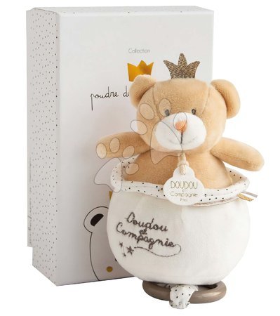 Teddybären - Teddybär mit Melodie Music Box Perlidoudou Doudou et Compagnie - 4