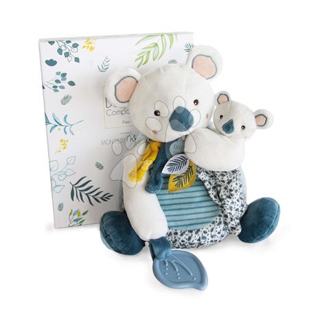 Kinderbeißringe  - Plüsch-Koala mit Baby und Beißring Yoca le Koala Doudou et Compagnie - 4