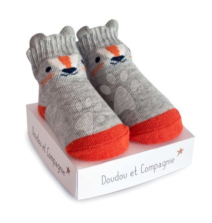 Oblačila za dojenčke - Nogavičke za dojenčka Birth Socks Doudou et Compagnie - 3