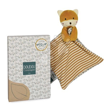 Kuschel- und Einschlafspielzeug - Plüschfuchs zum Kuscheln  The Organic Fox Doudou et Compagnie - 3