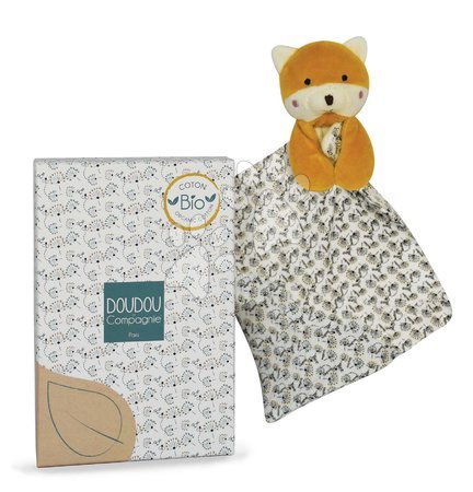 Kuschel- und Einschlafspielzeug - Plüschfuchs zum Kuscheln  The Organic Fox Doudou et Compagnie - 5