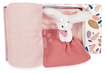 Dětské deky - Deka pro nejmenší Bunny Happy Boho Doudou et Compagnie - 2