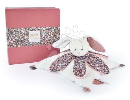 Giocattoli per coccolarsi e addormentarsi - Coniglietto di peluche Doudou Petal Boh'aime Doudou et Compagnie - 6