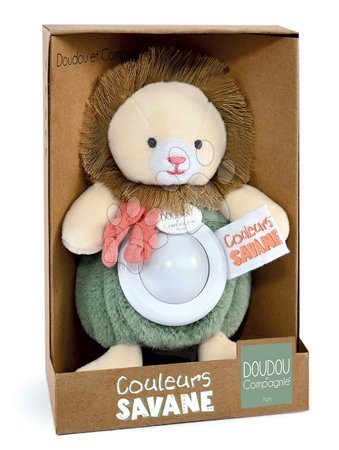 Plush animals - Plush lion with night light Nightlight Couleurs Savane Doudou et Compagnie - 2