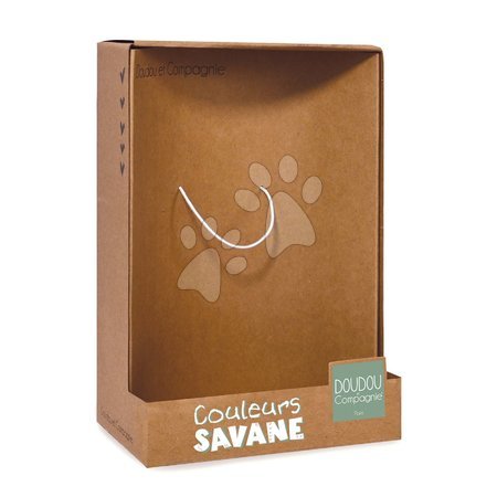 Hračky na mazlení DouDou - Plyšová žirafa na mazlení Couleurs Savane Doudou et Compagnie - 4