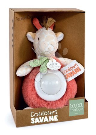 Plišaste živalce - Plišasta žirafa z nočno lučko Nightlight Couleurs Savane Doudou et Compagnie - 4