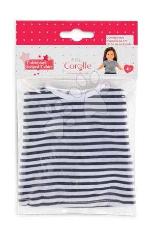 Oblečení pro panenky - Oblečení Striped T-shirt Navy Blue Ma Corolle - 3