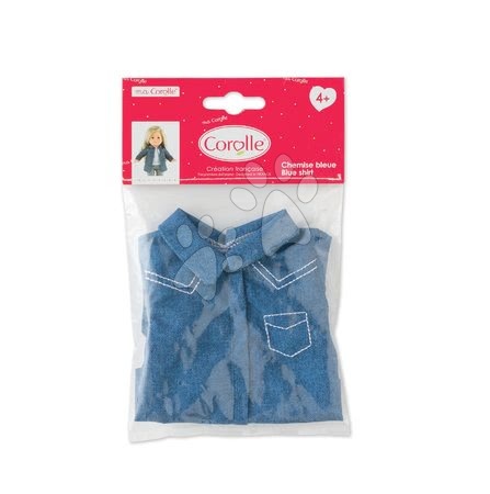 Játékbaba ruhák - Farmer ing Shirt Blue Ma Corolle - 4