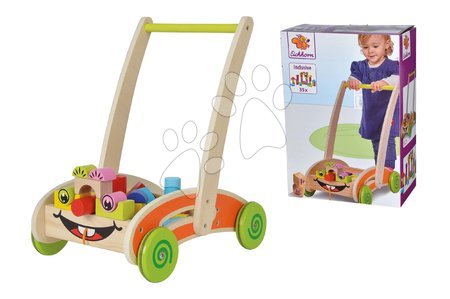 Chariots de marche pour enfants - Chariot de marche en bois Activity Walker Eichhorn - 5