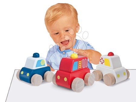 Voitures en bois - Voiture en bois avec le son Squeaky Cars Eichhorn. - 7