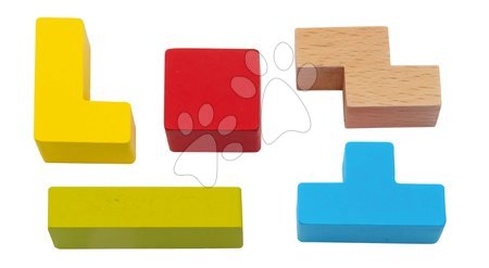 Giocattoli didattici in legno - Puzzle ad incastro in legno Shape Game Eichhorn  - 3