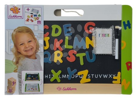 Tablice szkolne  - Drewniana tablica magnetyczna Hanging Magnetic Board Eichhorn  - 5