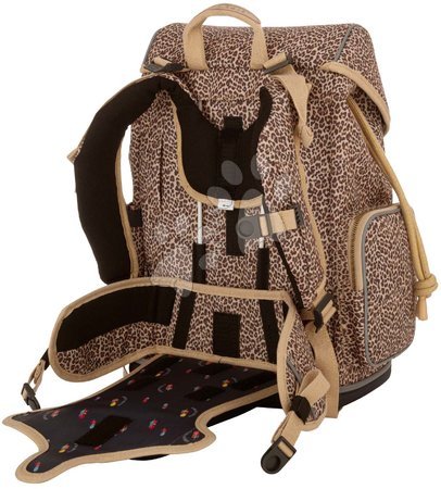 Mochilas escolares y backpacks - Gran mochila escolar Ergomaxx Leopard Cherry Jeune Premier - 6