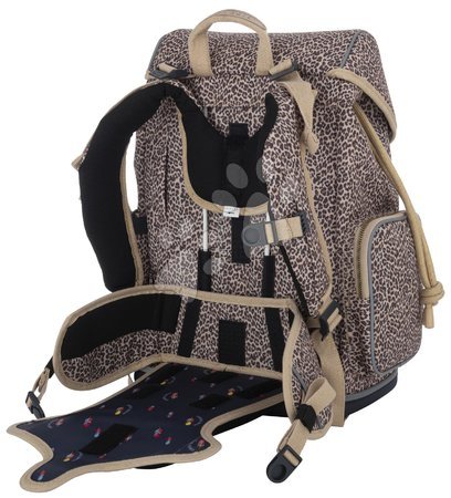 Školní tašky a batohy - Školní batoh velký Ergonomic Backpack Leopard Cherry Jeune Premier - 6