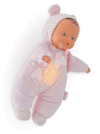 Panenky od 0 měsíců - Panenka Babibear Nightlight Pink Mon Doudou Corolle - 1