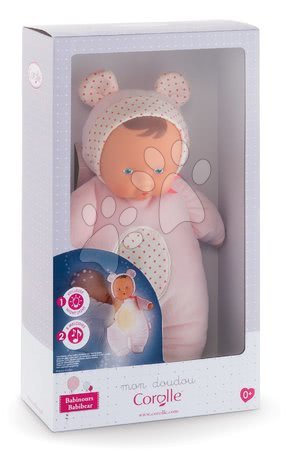 Panenky od 0 měsíců - Panenka Babibear Nightlight Pink Mon Doudou Corolle - 8