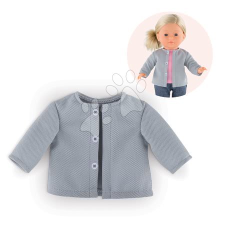 Oblečení pro panenky - Oblečení Cardigan Light Grey Ma Corolle - 2