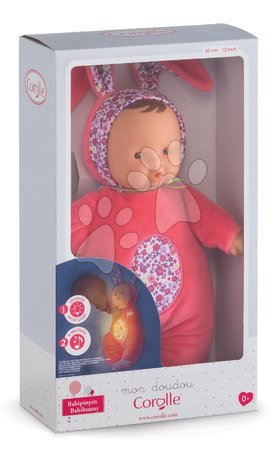 Panenky od 0 měsíců - Panenka Babibunny Nightlight Floral Bloom Mon Doudou Corolle - 4