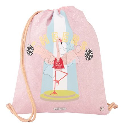 Schulmaterial - Schulrucksack für Sport und Schuhe Gym Bag Flamingo Jack Piers