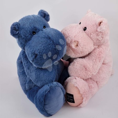 Plush animals - Plush hippopotamus Hip' Blue Hippo Exotique Histoire d’ Ours - 2