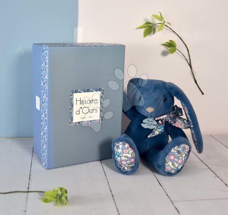 Conigli di peluche - Coniglietto di peluche Bunny Blue Copain Calin Histoire d’ Ours - 2