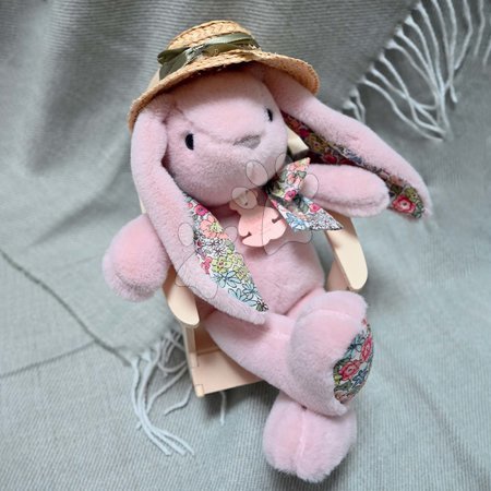 Pluszowe zajączki - Pluszowy zajączek Bunny Tender Pink Copain Calin Histoire d’ Ours  - 2