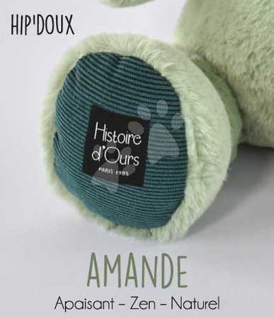 Plüssállatkák - Plüss víziló Almond Hippo Cocooning Histoire d’ Ours - 2