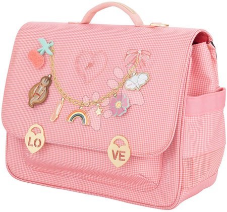 Schultaschen  - Schultasche It Bag Midi Vichy Love Pink  Jeune Premier - 2