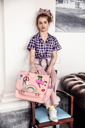 Školní aktovky - Školní aktovka It Bag Midi Lady Gadget Pink Jeune Premier - 14