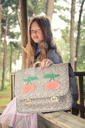 Školní aktovky - Školní aktovka It Bag Midi Leopard Cherry Jeune Premier - 3