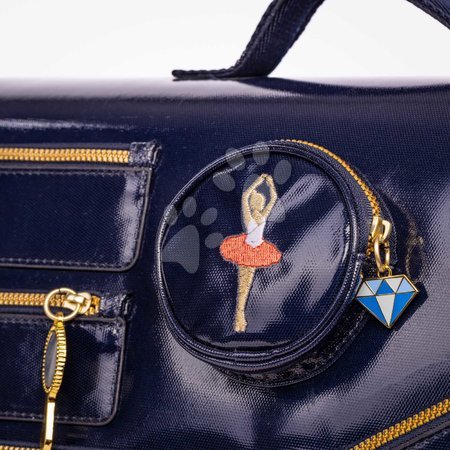 Školske aktovke - Školska aktovka It Bag Midi Jewellery Box Navy Jeune Premier - 4