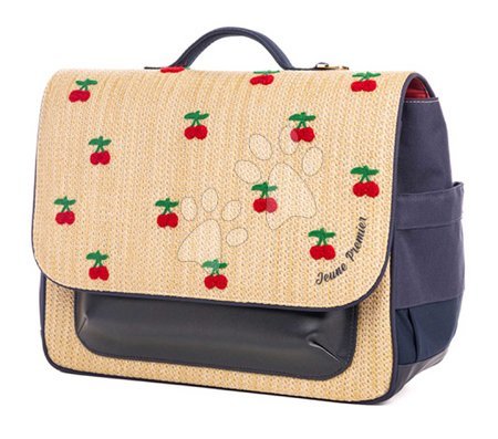 Schultaschen  - Schultasche It Bag Midi Raffia Cherry Jeune Premier - 2