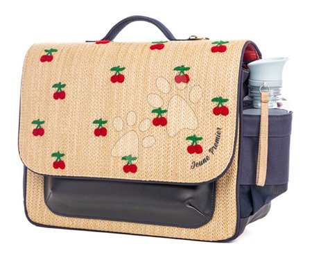 Schultaschen  - Schultasche It Bag Midi Raffia Cherry Jeune Premier - 3